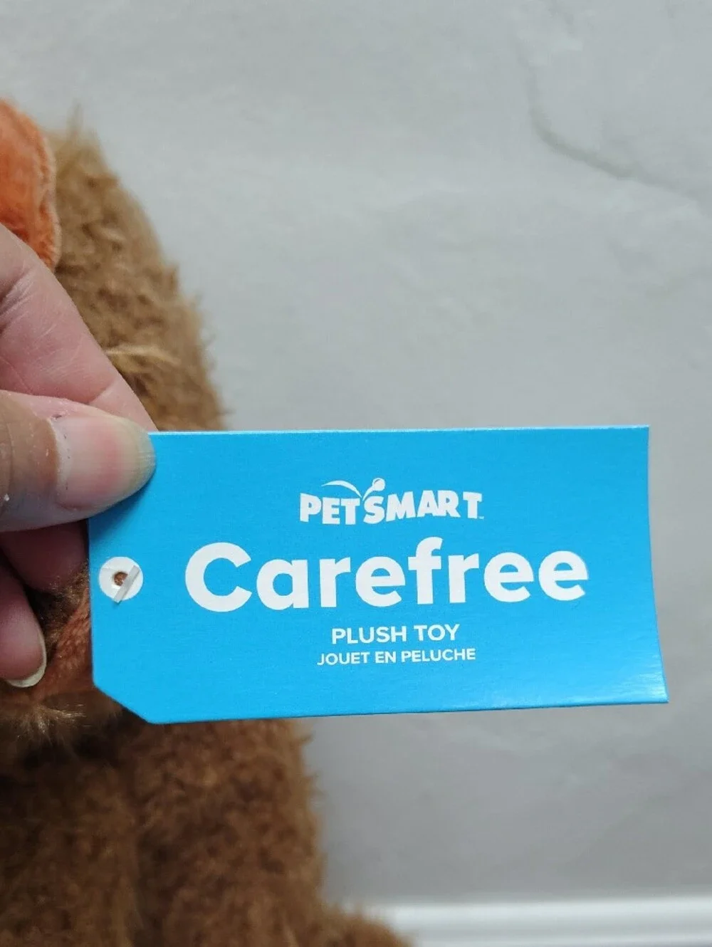 New PetSmart Carter's Brown and Tan Plush Highland Cow Stuffed Animal